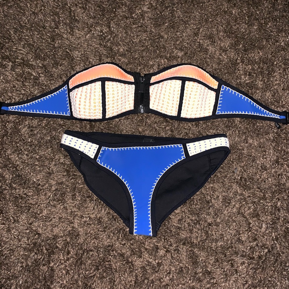 Triangle baiting suit